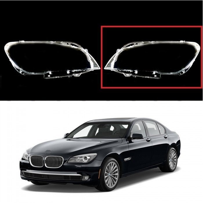 BMW 7 F01/F02 (2007-2015) - Kairės pusės žibinto stiklas BMW 7 F01/F02 (2007-2015) - Kairės pusės žibinto stiklas