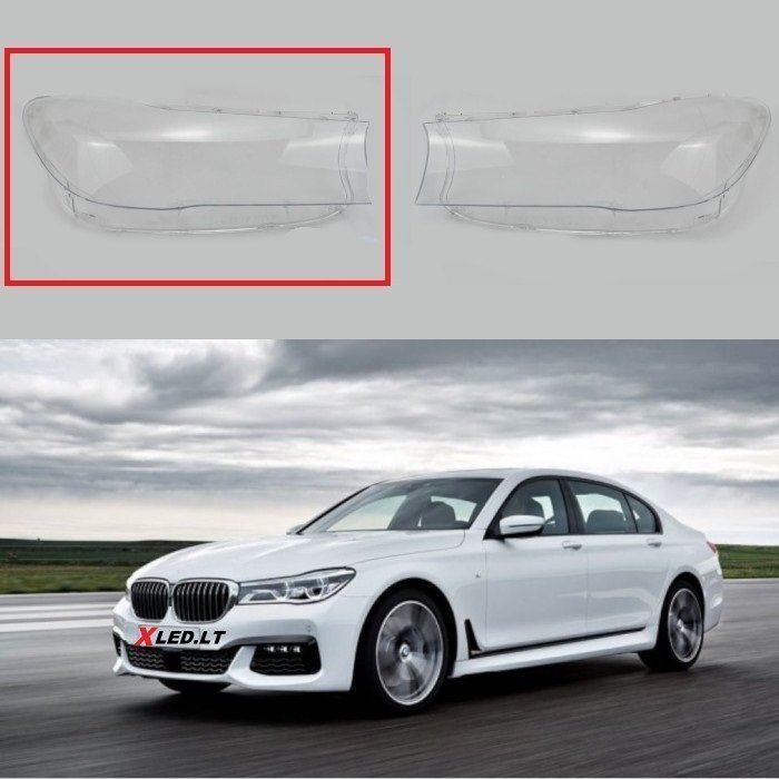 BMW 7 G11/G12 (2015-2019) - Dešinės pusės žibinto stiklas BMW 7 G11/G12 (2015-2019) - Dešinės pusės žibinto stiklas