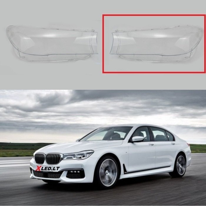 BMW 7 G11/G12 (2015-2019) - Kairės pusės žibinto stiklas BMW 7 G11/G12 (2015-2019) - Kairės pusės žibinto stiklas
