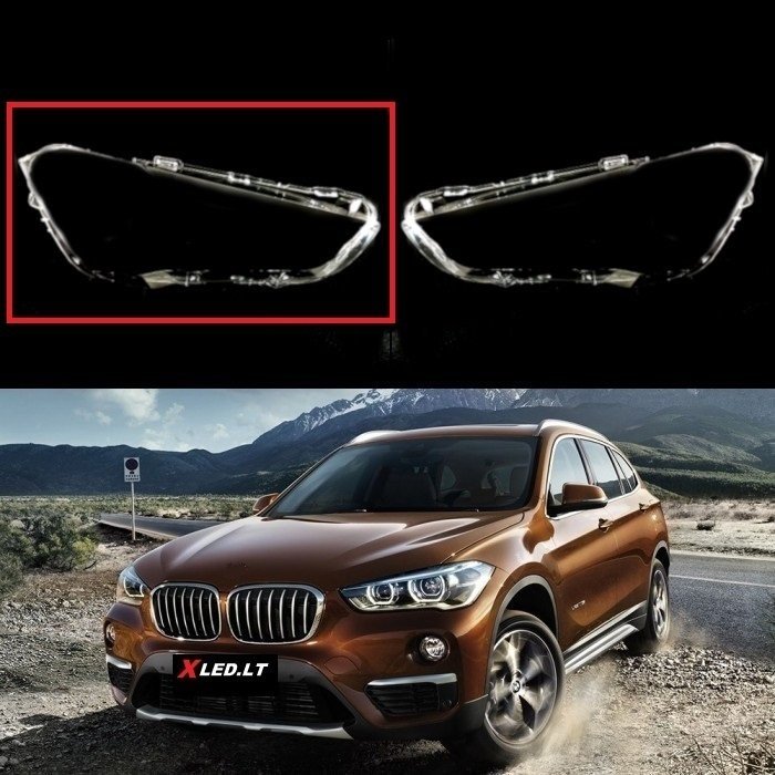 BMW X1 F48 (2016-2019) - Dešinės pusės žibinto stiklas