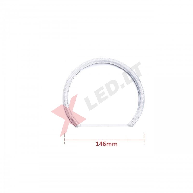 BMW CCFL žiedas 146mm - geltonas BMW CCFL žiedas 146mm - geltonas