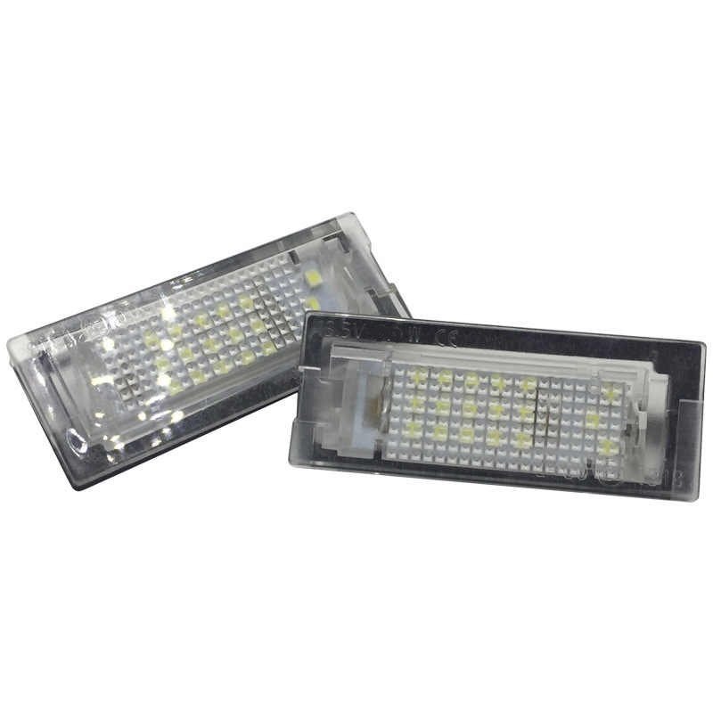 Sertifikuotas BMW E39 5 serijos touring 5 durys 18 SMD LED numerio apšvietimo lemputės
