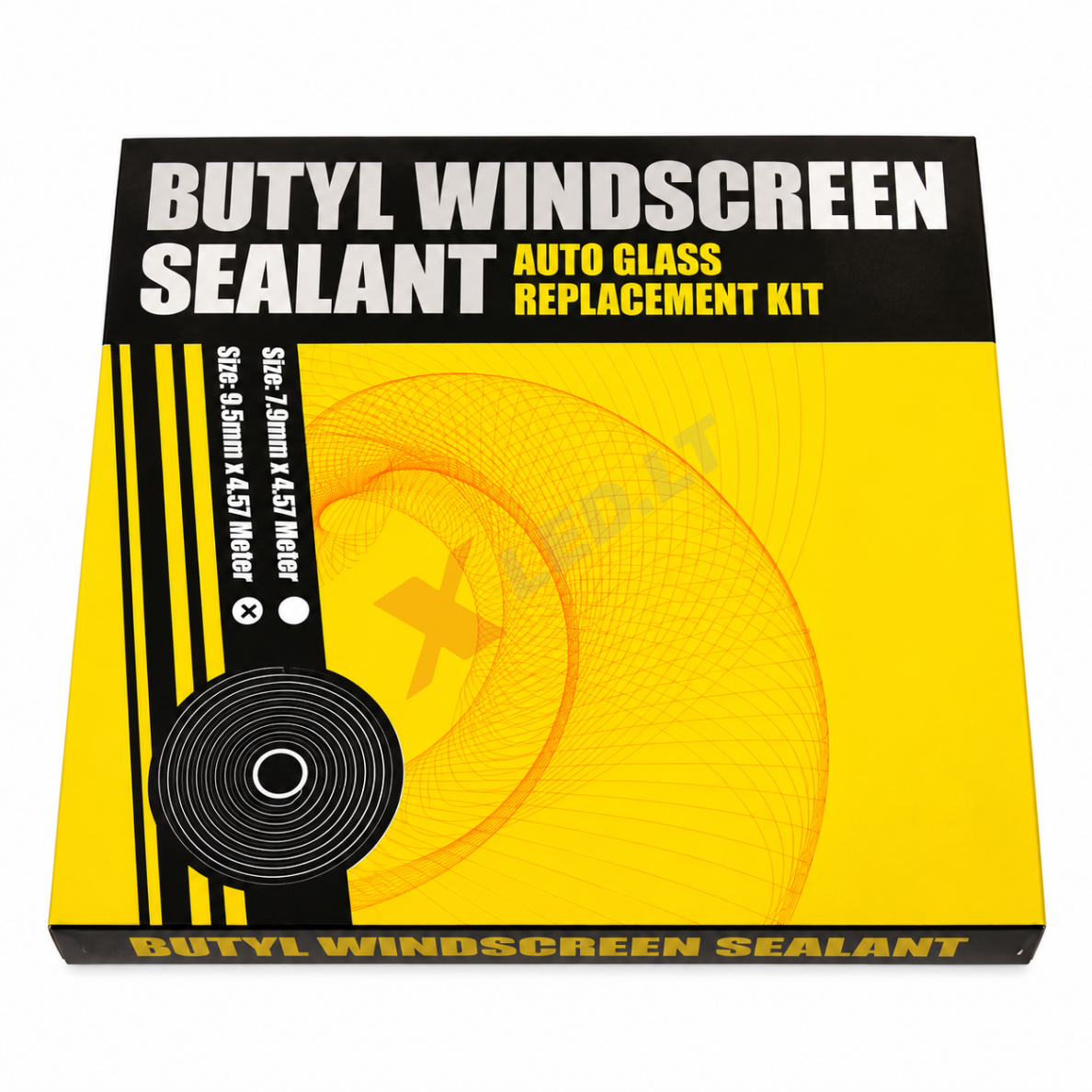 BUTYL Orgavyl žibintų sandarinimo klijų juosta 10mm x 4.75m BUTYL Orgavyl žibintų sandarinimo klijų juosta 10mm x 4.75m