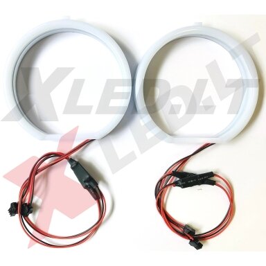 COTTON LED Angel Eyes balti šviesos žiedai BMW E39 OEM
