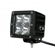 CREE LED MINI 20W žibintas siauro spindulio 10-30V, 4 LED +EMC