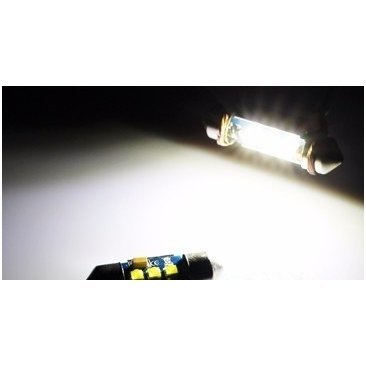 CREE LED C5W/F10 3LED CAN BUS lemputė 39mm 2 CREE LED C5W/F10 3LED CAN BUS lemputė 39mm 2