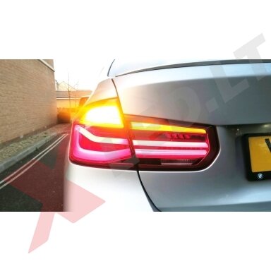 Osram Black Flat SMD geltonas diodas 5 vnt. BMW F30 LCI / X4 / FORD Mustang