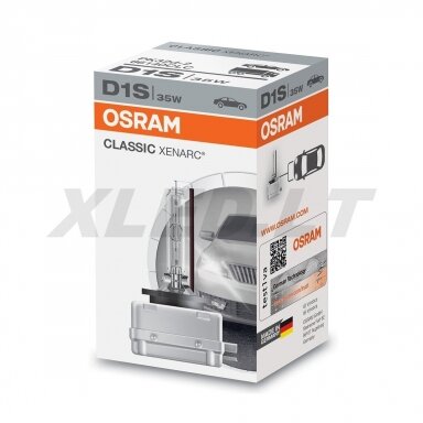 D1S OSRAM CLASSIC XENARC 66140CLC PK32d-2 35w 85V 4052899075382 xenon lemputė D1S OSRAM CLASSIC XENARC 66140CLC PK32d-2 35w 85V 4052899075382 xenon lemputė