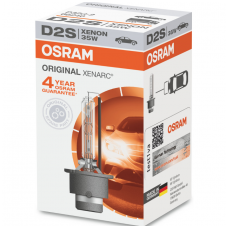 D2S OSRAM XENARC ORIGINAL 4 metai garantija 35w 66240 P32d-2 4008321184573 xenon lemputė