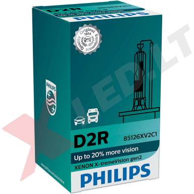 D2R NEW PHILIPS X-TREME VISION +20% GEN2 4700K, 85V 35W 85126XVC1 D2R NEW PHILIPS X-TREME VISION +20% GEN2 4700K, 85V 35W 85126XVC1