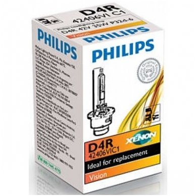 D4R NEW Philips Vision originali 42406VIC1 P32d-6, 8727900364880 xenon lemputė D4R NEW Philips Vision originali 42406VIC1 P32d-6, 8727900364880 xenon lemputė