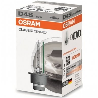 D4S OSRAM CLASSIC XENARC 66440CLC 35w 42v P32d-5 xenon lemputė D4S OSRAM CLASSIC XENARC 66440CLC 35w 42v P32d-5 xenon lemputė