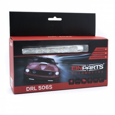 EINPARTS DRL506S LED dienos šviesos žibintai 9