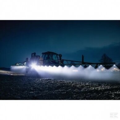 EMC LED mėlynas autokrautuvo saugos - žemės ūkio purkštuvo žibintas 10-30V E13, 10R-04 1 EMC LED mėlynas autokrautuvo saugos - žemės ūkio purkštuvo žibintas 10-30V E13, 10R-04 1