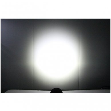 EMC LED plataus švietimo apvalus darbo žibintas 27W, 10-30V, 9 LED 10 EMC LED plataus švietimo apvalus darbo žibintas 27W, 10-30V, 9 LED 10