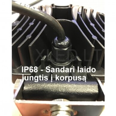 EMC LED siauro švietimo darbo žibintas 27W, 10-30V, 9 LED 3