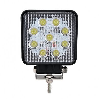 EMC LED siauro švietimo darbo žibintas 27W, 10-30V, 9 LED 11 EMC LED siauro švietimo darbo žibintas 27W, 10-30V, 9 LED 11
