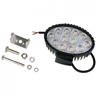 EMC LED plataus švietimo darbo žibintas 36W, 10-30V, 12 LED 9 EMC LED plataus švietimo darbo žibintas 36W, 10-30V, 12 LED 9