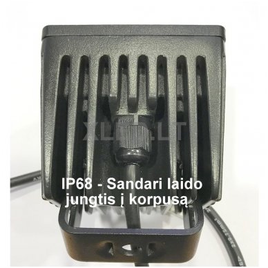 EMC MINI LED darbo žibintas 20W, 10-30V, 4 LED 3 EMC MINI LED darbo žibintas 20W, 10-30V, 4 LED 3