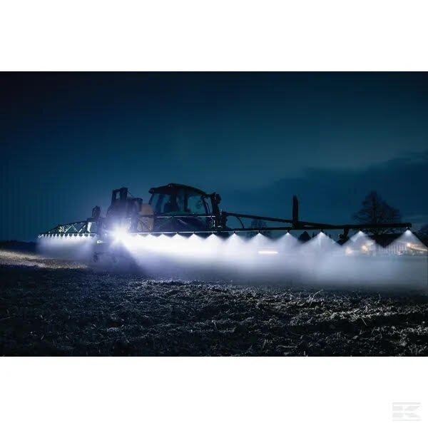EMC LED mėlynas autokrautuvo saugos - žemės ūkio purkštuvo žibintas 10-30V E13, 10R-04 1