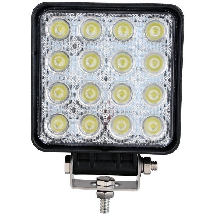 EMC LED plataus švietimo darbo žibintas 48W, 10-30V, 16 LED, 4200LM ...
