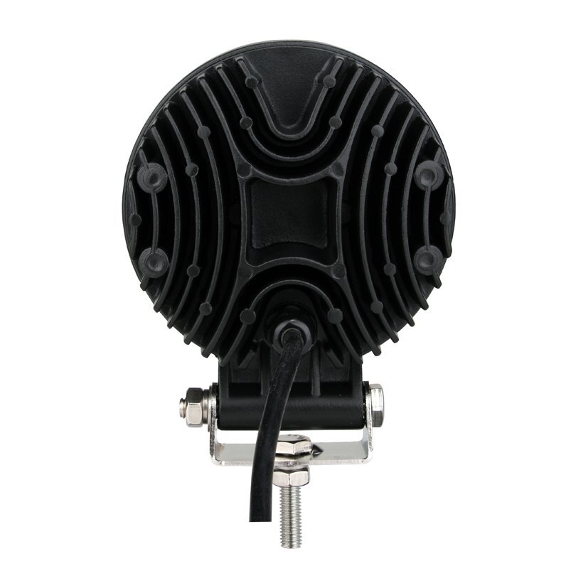 EMC LED siauro švietimo apvalus darbo žibintas 27W, 10-30V, 9 LED 5 EMC LED siauro švietimo apvalus darbo žibintas 27W, 10-30V, 9 LED 5