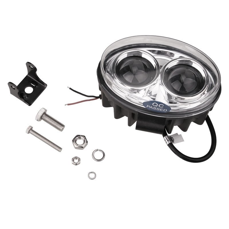 EMC LED mėlynas autokrautuvo saugos - žemės ūkio purkštuvo žibintas 10-30V E13, 10R-04 9 EMC LED mėlynas autokrautuvo saugos - žemės ūkio purkštuvo žibintas 10-30V E13, 10R-04 9