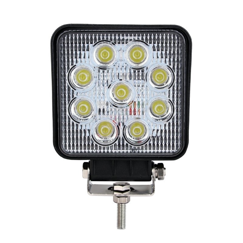 EMC LED siauro švietimo darbo žibintas 27W, 10-30V, 9 LED 11