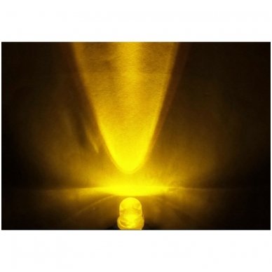 Geltona Led lemputė T5 - 1 LED 1