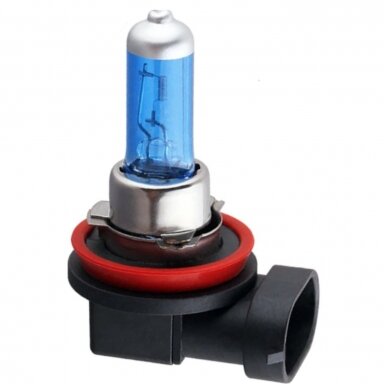 H11 1vnt. 5000K 12v 100w SUPER XENON WHITE halogeninė lemputė H11 1vnt. 5000K 12v 100w SUPER XENON WHITE halogeninė lemputė