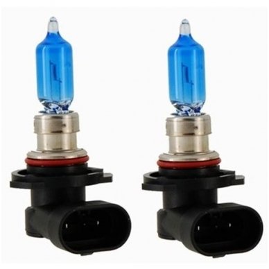 9005 / HB3 1vnt. 5000K 12v 100w SUPER XENON WHITE halogeninė lemputė 1