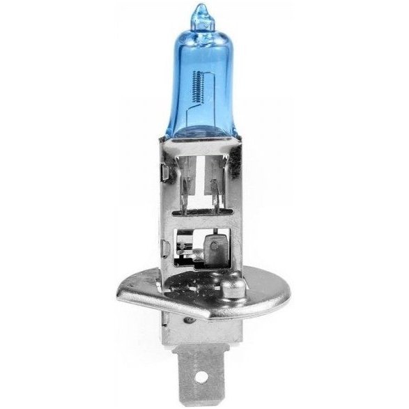 H1 1vnt. 5000K 12v 100w SUPER XENON WHITE halogeninė lemputė H1 1vnt. 5000K 12v 100w SUPER XENON WHITE halogeninė lemputė