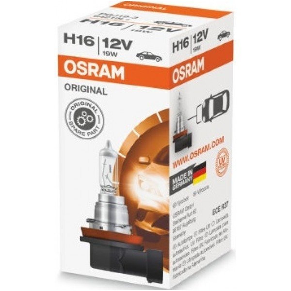 H16 1vnt. OSRAM ORIGINAL LINE 12V 19W , 64219L+, 4008321626783, PGJ19-3 halogeninė lemputė H16 1vnt. OSRAM ORIGINAL LINE 12V 19W , 64219L+, 4008321626783, PGJ19-3 halogeninė lemputė