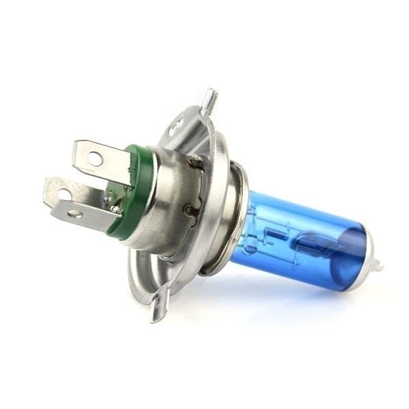 H4 1vnt. 5000K 12v 100w/90w SUPER XENON WHITE halogeninė lemputė 1