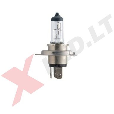 H4 Philips Vision +30% halogeninės 12v 55w, 12342PRC1
