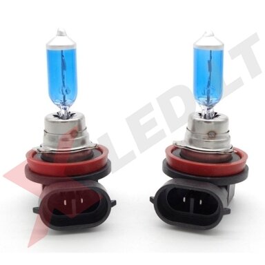 H11 1vnt. 5000K 12v 100w SUPER XENON WHITE halogeninė lemputė H11 1vnt. 5000K 12v 100w SUPER XENON WHITE halogeninė lemputė