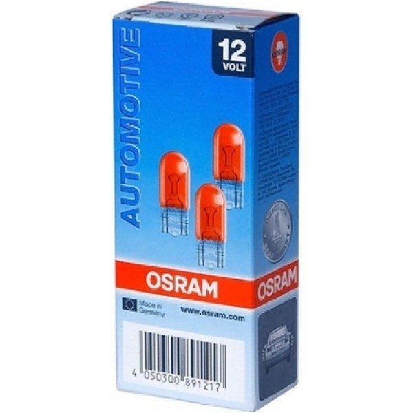 Halogeninė lemputė WY21W 1vnt. OSRAM Original 12V 21W geltona 7504, 4008321165473 1