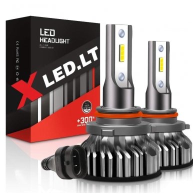 XLED HB3 / 9005 SUPER MINI CAN-BUS ZES +300% LED sistema 12V-24V 6500LM
