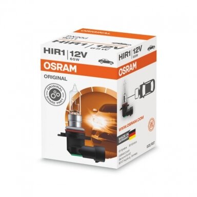 HIR1 / 9011 OSRAM ORIGINAL LINE 12V 65W PX20D automobilinė lemputė 4008321863966