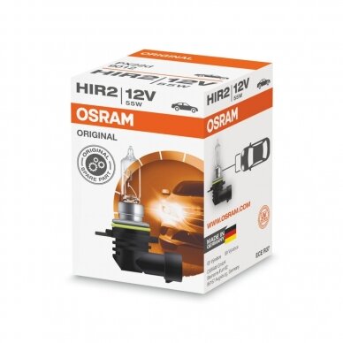 HIR2 / 9012 OSRAM ORIGINAL LINE 12V 55W PX22d automobilinė lemputė