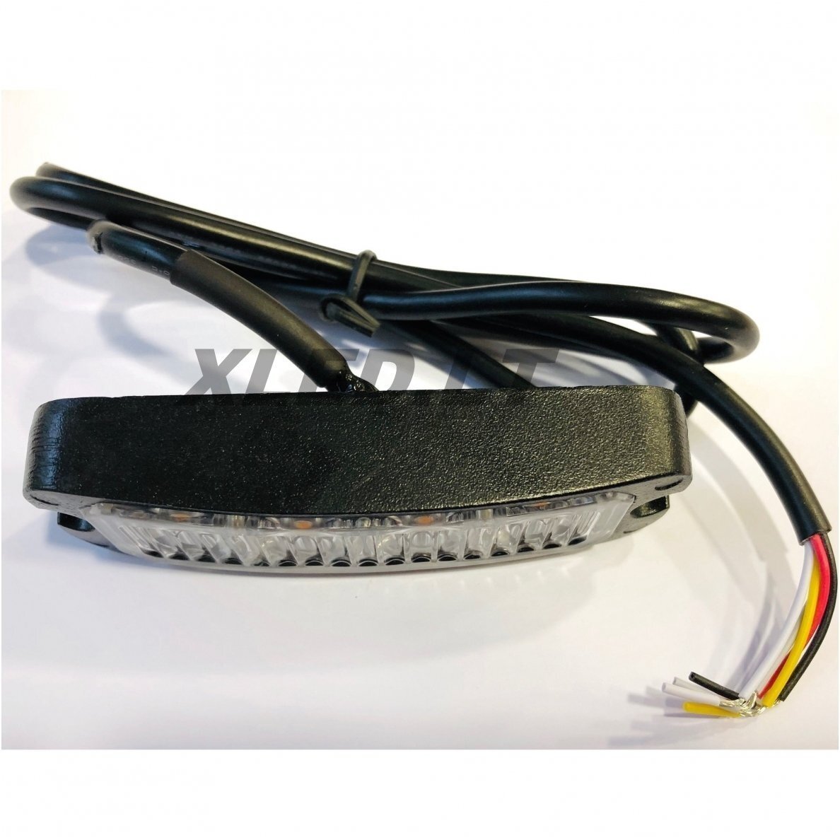 Įspėjamasis MINI galingas 4 LED švyturėlis - raudona 12V-24V 3 Įspėjamasis MINI galingas 4 LED švyturėlis - raudona 12V-24V 3
