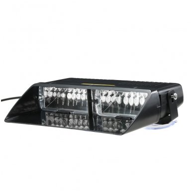 Įspėjamasis galingas LED švyturėlis geltonas tvirtinamas prie stiklo 3 Įspėjamasis galingas LED švyturėlis geltonas tvirtinamas prie stiklo 3