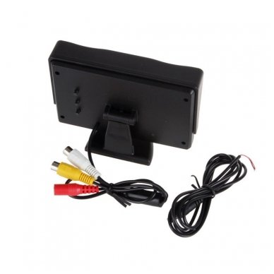 LCD 4.3 colių auto monitorius parkavimo sistemoms ir DVD 12V 3