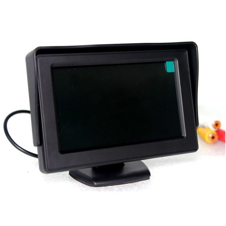 LCD 4.3 colių auto monitorius parkavimo sistemoms ir DVD 12V 1 LCD 4.3 colių auto monitorius parkavimo sistemoms ir DVD 12V 1