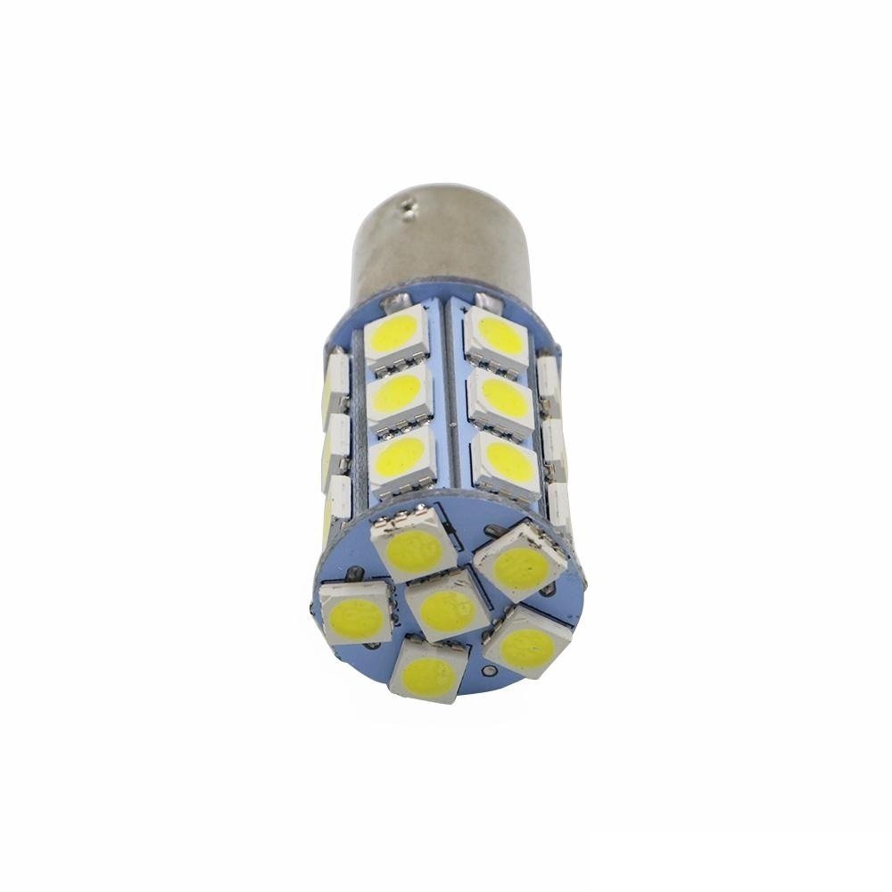 LED P21W BA15S 2w 12v 24SMD LED - dienos žibintų, stabdžių, atbulinės eigos, posūkio lemputė 1