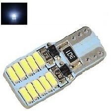 LED CAN BUS lemputė T10 / W5W - 20 LED numerio, salono apšvietimo LED CAN BUS lemputė T10 / W5W - 20 LED numerio, salono apšvietimo