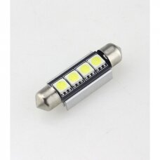 Led CAN BUS lemputė F10 / C10W 42mm - 4 LED