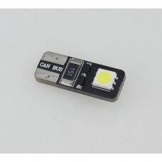 LED CAN BUS lemputė T10 / W5W - 2 LED