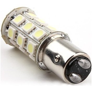 LED P21/5W- BAY15D 24 led 5050 smd, 12V automobilio dviejų kontaktų lemputė 2