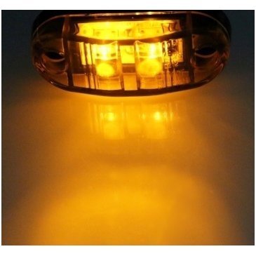 LED šoninis gabaritas, posūkis 12-24V automobiliui, sunkvežimiui, priekabai geltonas 00SM1 E11 0212 DOT SAEP2P307 1